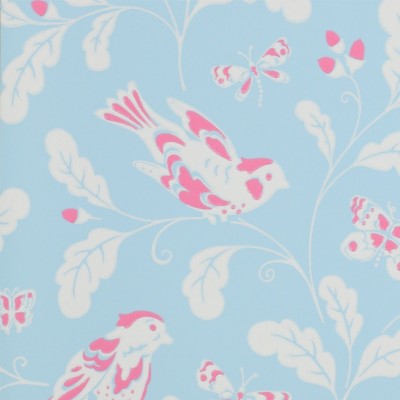 Фото Обои с рисунком - Анималистический принт - стиль Английская классика - Голубы - Купить в Интернет-магазине