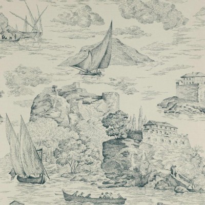 Фото Обои с рисунком - Туаль - стиль Английская классика - Серые - Купить в Интернет-магазине