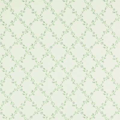 Фото Обои с рисунком - Клетка - стиль Английская классика - Кремовые - Купить в Интернет-магазине