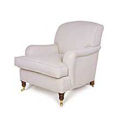 Фото Кресло обитое - стиль Английская классика - Для гостиной - удобное кресло производства США - Hepple - English traditional upholstery - Купить в Интернет-магазине
