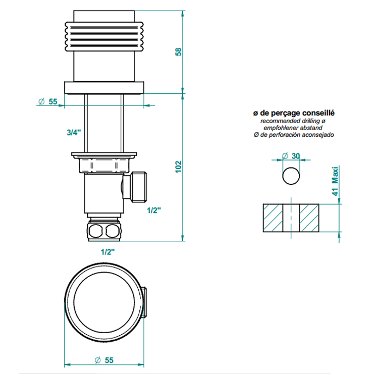Фото Смеситель для раковины - стиль Европейский - Купить в Интернет-магазине