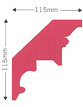Фото Карниз гипсовый - стиль Английский - Купить в Интернет-магазине