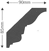 Фото Карниз гипсовый - стиль Английский - Купить в Интернет-магазине