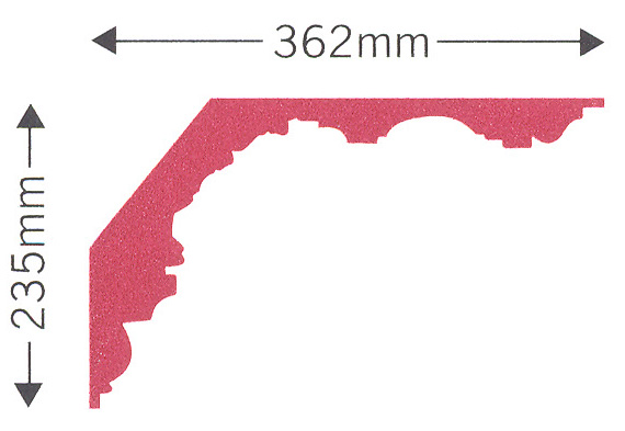 Фото Карниз гипсовый - стиль Английский - Купить в Интернет-магазине