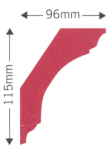 Фото Карниз гипсовый - стиль Английский - Купить в Интернет-магазине