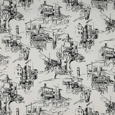 Фото Ткань портьерная с рисунком - Туаль - стиль Европейский - Светло-серая - Купить в Интернет-магазине