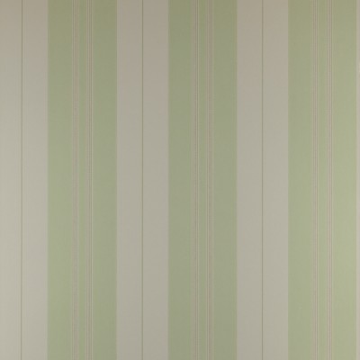 Фото Обои с рисунком - Полоски - стиль Английская классика - Зеленые - Купить в Интернет-магазине