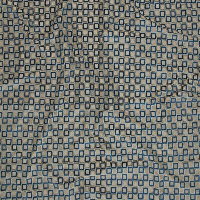 Фото Ткань портьерная с рисунком - Клетка - стиль Современный - Серая - Купить в Интернет-магазине