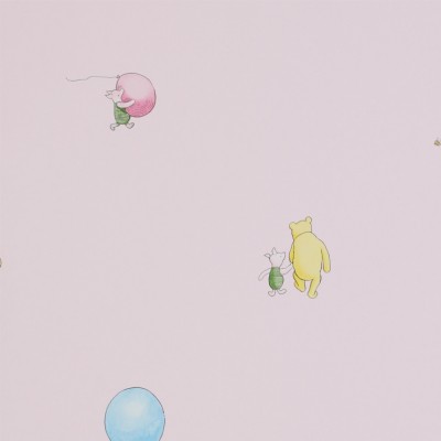 Фото Обои с рисунком - Детский рисунок - стиль Английская классика - Розовые - Купить в Интернет-магазине