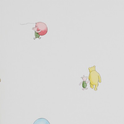 Фото Обои с рисунком - Детский рисунок - стиль Английская классика - Светло-серые - Купить в Интернет-магазине