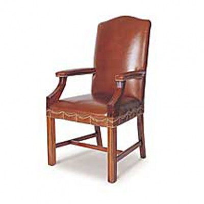 Фото Кресло на деревянной раме - стиль Английская классика - Для гостиной - Купить в Интернет-магазине