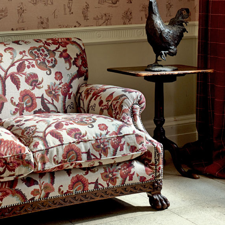 Фото Ткань портьерная с рисунком - - стиль Английский - Купить в Интернет-магазине Фото Ткань портьерная с рисунком - - стиль Английский - Купить в Интернет-магазине