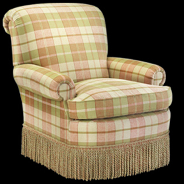 Фото Кресло обитое - стиль Английская классика - Для гостиной - удобное кресло производства США - Artistic - Draycott Design - Купить в Интернет-магазине