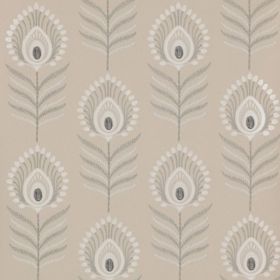 Фото Обои с рисунком - Орнамент - стиль Современный - Светло-коричневые - Купить в Интернет-магазине