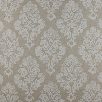 Фото Ткань портьерная с рисунком - Дамаск - стиль Английский - Серый - Купить в Интернет-магазине