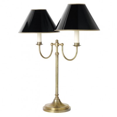 Фото Настольная лампа - стиль Английская классика - Металлическая - Купить в Интернет-магазине