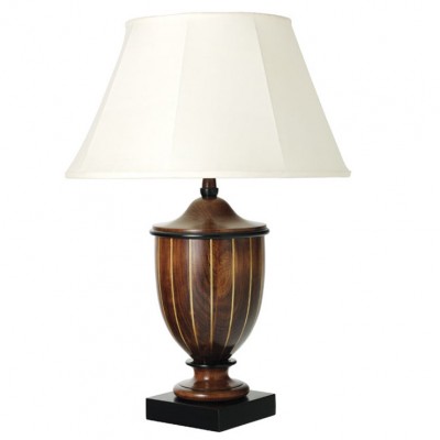 Фото Настольная лампа - стиль Английская классика - Деревянная - Купить в Интернет-магазине