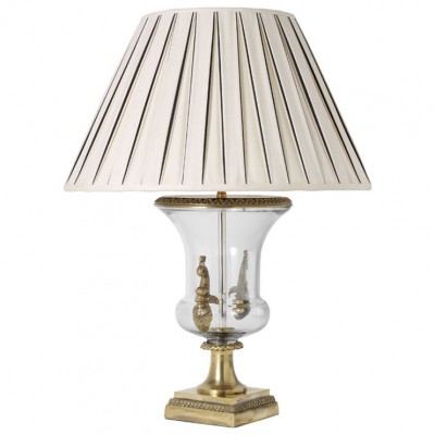 Фото Настольная лампа - стиль Английская классика - Стеклянная - Купить в Интернет-магазине