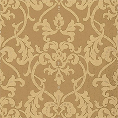 Фото Обои с рисунком - Дамаск - стиль Американский - Коричневые - Купить в Интернет-магазине