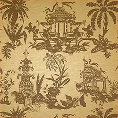 Фото Обои с рисунком - Туаль - стиль Американский - Золотые - Купить в Интернет-магазине