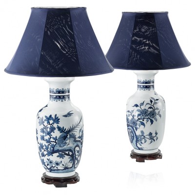 Фото Настольная лампа - стиль Английская классика - Шинуазрила - Купить в Интернет-магазине