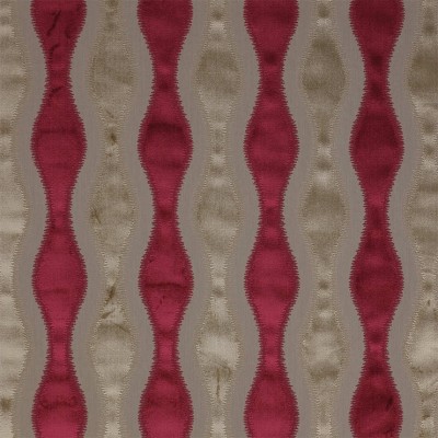 Фото Ткань портьерная с рисунком - Орнамент - стиль Современный - Красный - Купить в Интернет-магазине