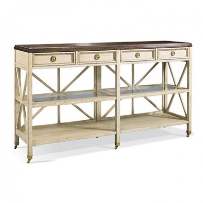 Фото Комод/буфет широкий - стиль Калифорнийский шик - Для гостиной - Купить в Интернет-магазине