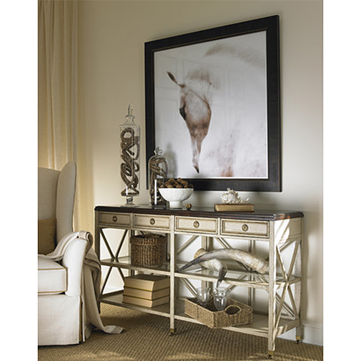 Фото Комод/буфет широкий - стиль Калифорнийский шик - Для гостиной - Купить в Интернет-магазине