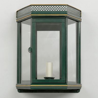 Фото Cветильник уличный - стиль Английская классика - Металлический - Купить в Интернет-магазине