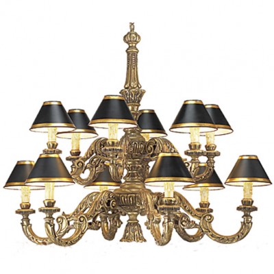 Фото Люстра - стиль Американская классика - Деревянная - Купить в Интернет-магазине