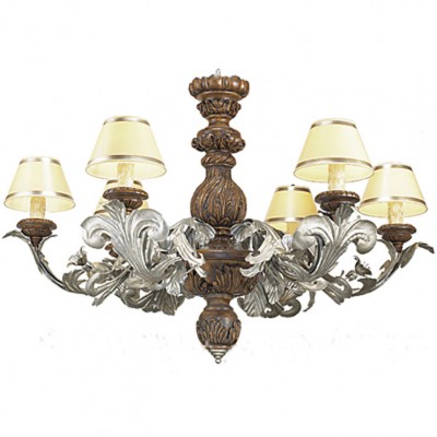 Фото Люстра - стиль Американская классика - Деревянная - Купить в Интернет-магазине