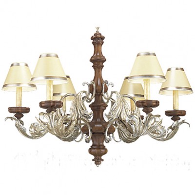 Фото Люстра - стиль Американская классика - Деревянная - Купить в Интернет-магазине