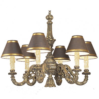 Фото Люстра - стиль Американская классика - Деревянная - Купить в Интернет-магазине