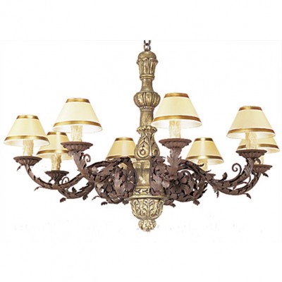 Фото Люстра - стиль Американская классика - Деревянная - Купить в Интернет-магазине