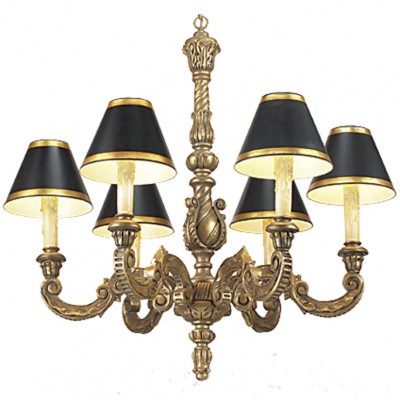 Фото Люстра - стиль Американская классика - Деревянная - Купить в Интернет-магазине