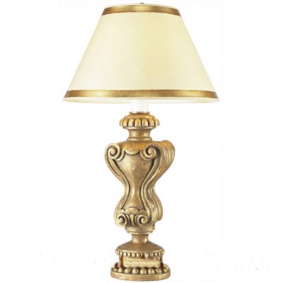 Фото Настольная лампа - стиль Американская классика - Деревянная - Купить в Интернет-магазине