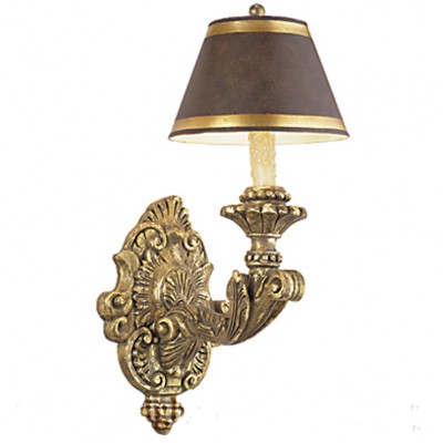 Фото Бра, светильник настенный - стиль Американская классика - Деревянный - Купить в Интернет-магазине