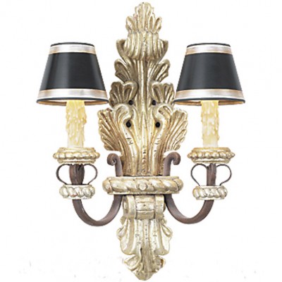 Фото Бра, светильник настенный - стиль Американская классика - Деревянный - Купить в Интернет-магазине