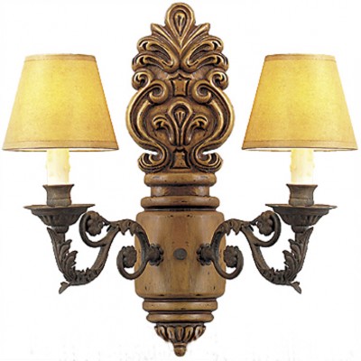 Фото Бра, светильник настенный - стиль Американская классика - Деревянный - Купить в Интернет-магазине