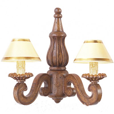 Фото Бра, светильник настенный - стиль Американская классика - Деревянный - Купить в Интернет-магазине