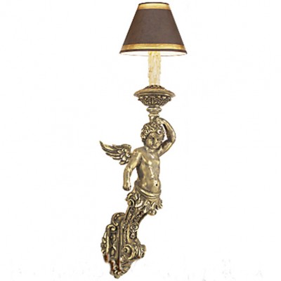 Фото Бра, светильник настенный - стиль Американская классика - Деревянный - Купить в Интернет-магазине