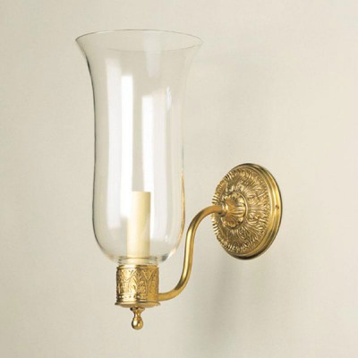 Фото Бра, светильник настенный - стиль Английская классика - Стеклянный - Купить в Интернет-магазине