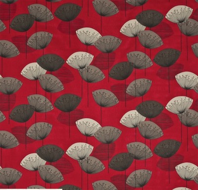 Фото Ткань портьерная с рисунком - Цветы - стиль Английский - Купить в Интернет-магазине