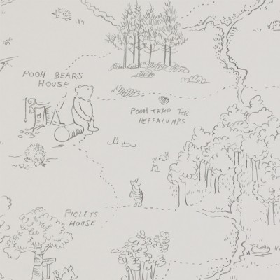 Фото Обои с рисунком - Детский рисунок - стиль Английская классика - Кремовые - Купить в Интернет-магазине