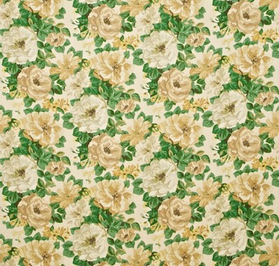 Фото Ткань портьерная с рисунком - Цветы - стиль Английский - Купить в Интернет-магазине