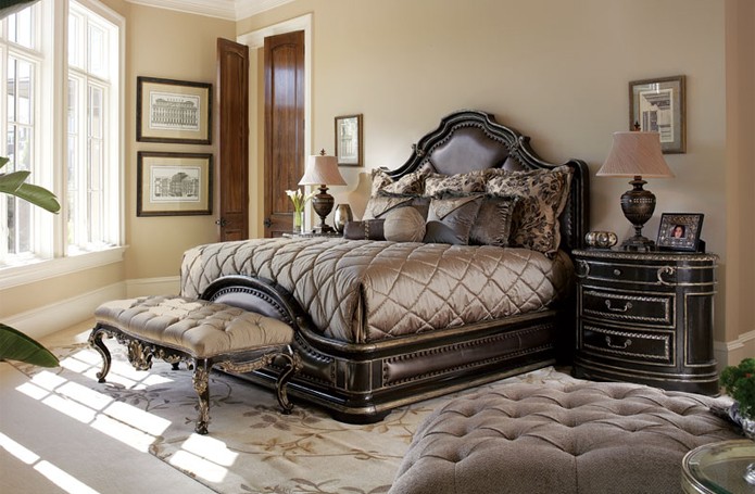 Стиль Флорида Дизайн в интерьере спальни