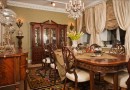 Английский стиль в интерьере столовой