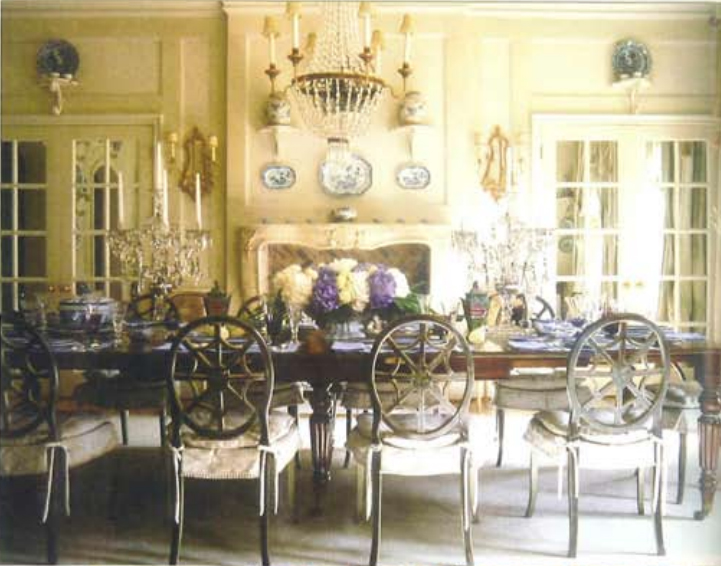 Тосканский стиль в интерьере столовой